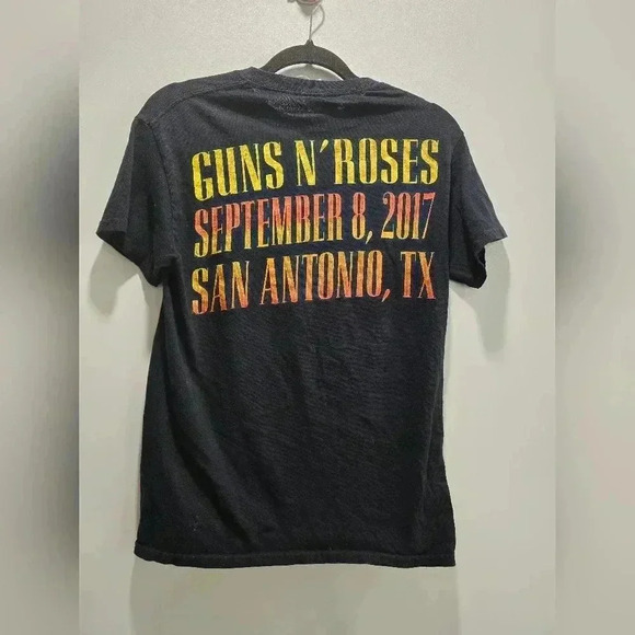 Guns N Roses Concert T-Shirt 2017 San Antonio Tour Rock Size Small - Picture 3 of 5